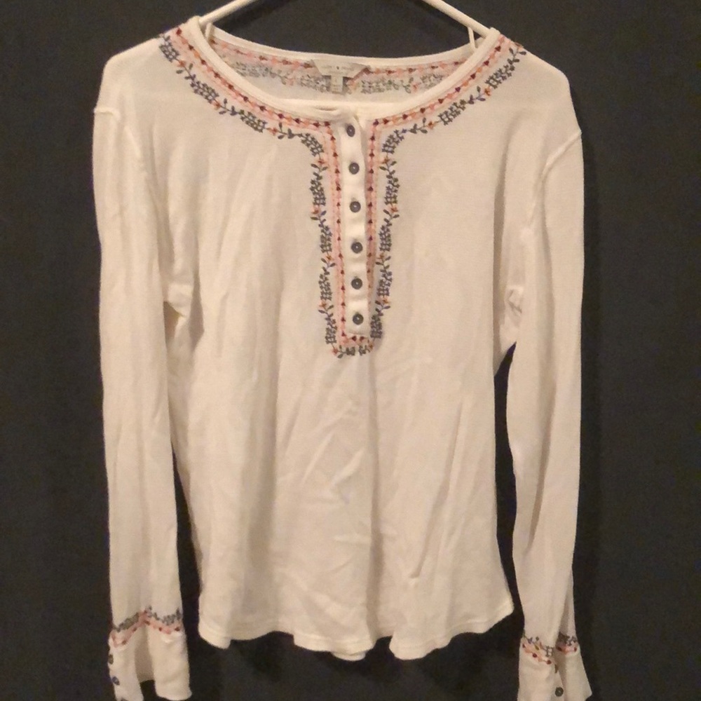 Lucky Brand Thermal Long Sleeve Shirt